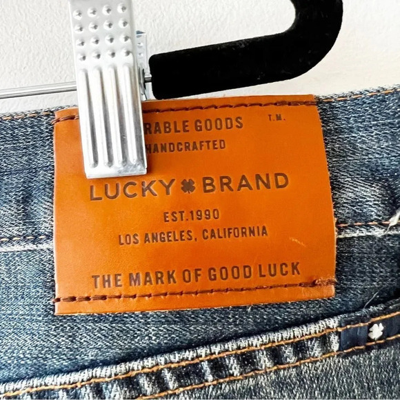 Lucky Brand 221 Straight Medium Wash Men’s Jeans 42 X 30 Denim New With Tags NWT - Picture 10 of 14